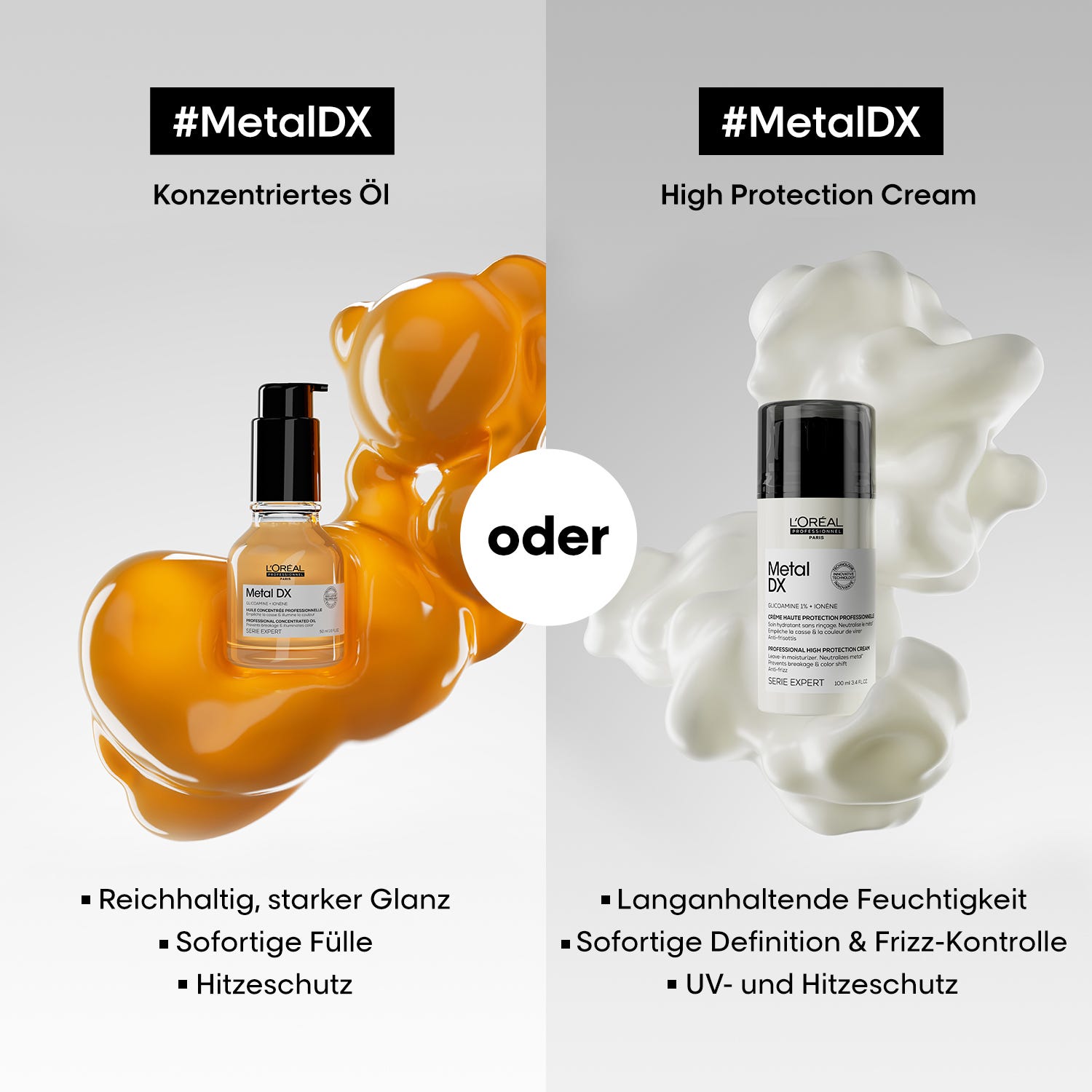 L'Oréal Professionnel Paris Serie Expert Metal DX Öl 50 ml