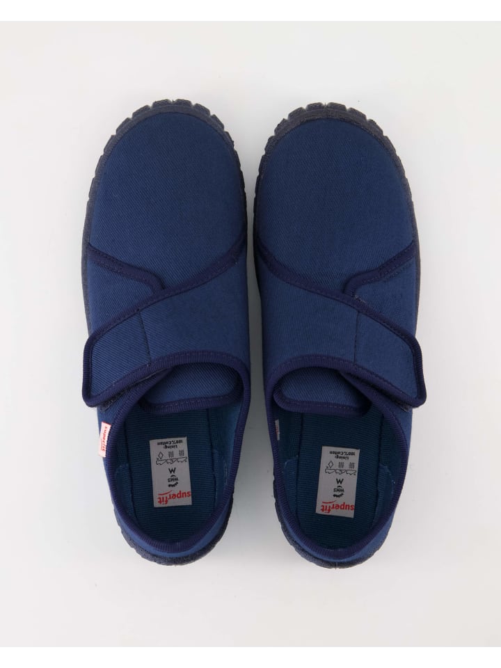 superfit Hausschuhe in Blau günstig kaufen