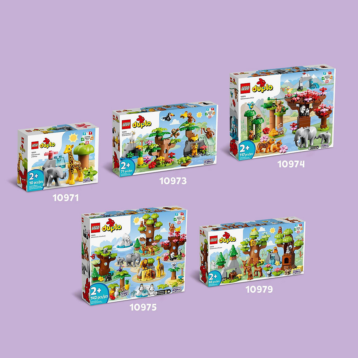 LEGO® DUPLO 10971 Wilde Tiere Afrikas