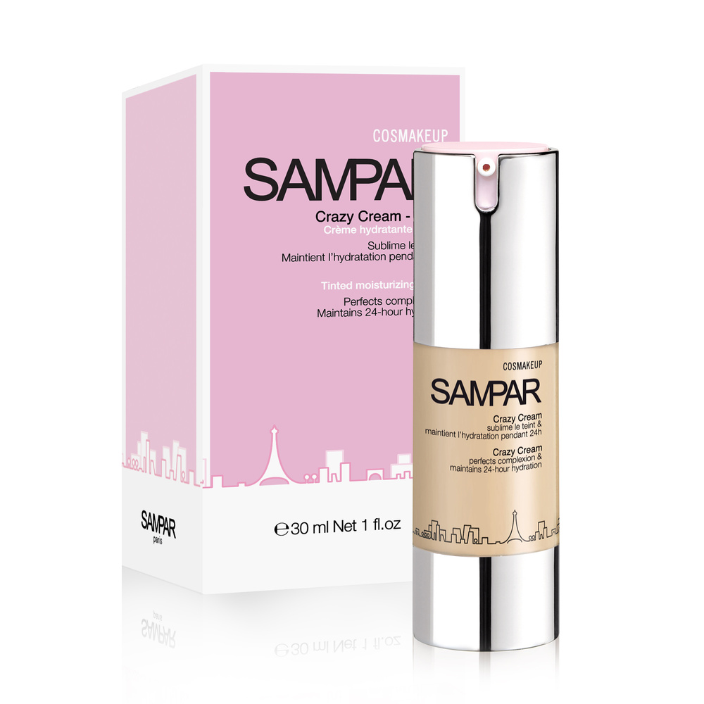 Sampar Crazy Cream  - Nude Crème teintée visage