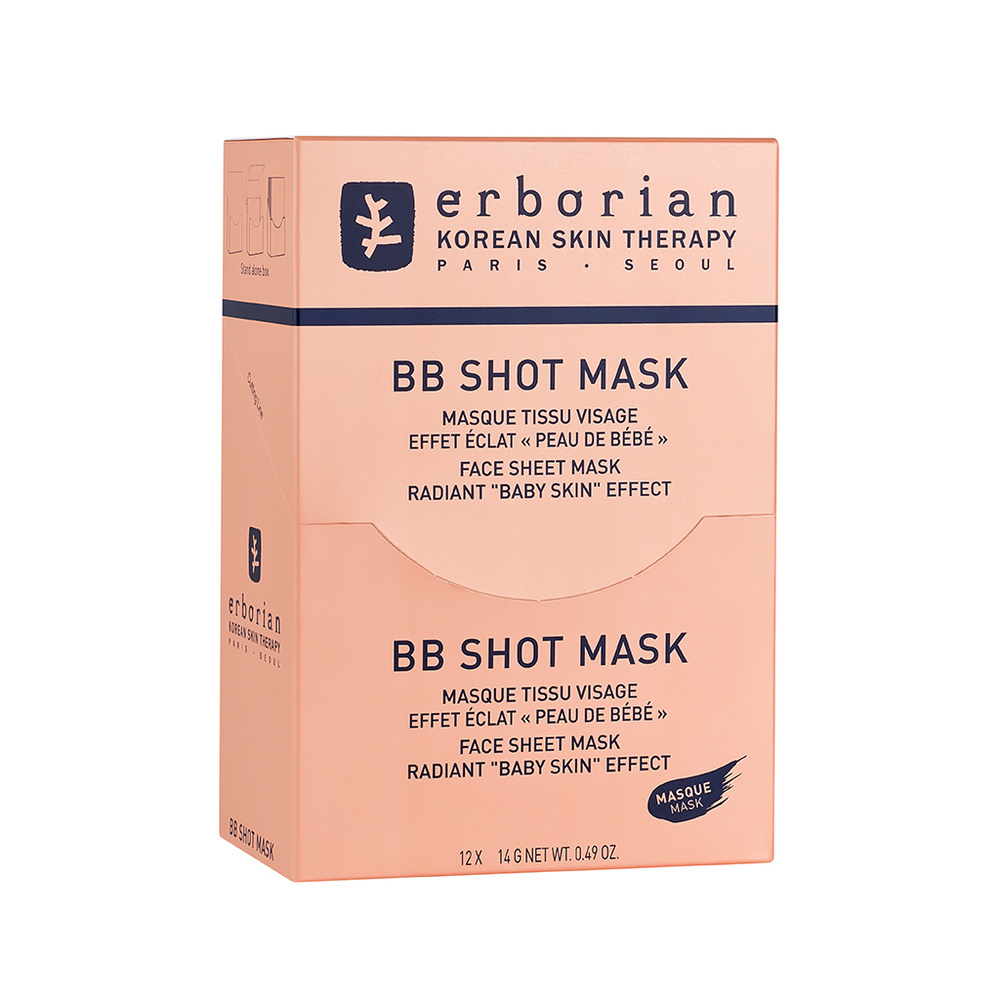 Erborian BB Shot Mask Masque Tissu Visage