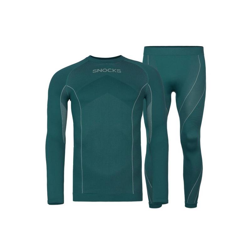 Snocks Thermounterwsche mit Daumenloch Wscheset Herren