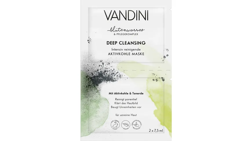 VANDINI DEEP CLEANSING Maske 15 ml