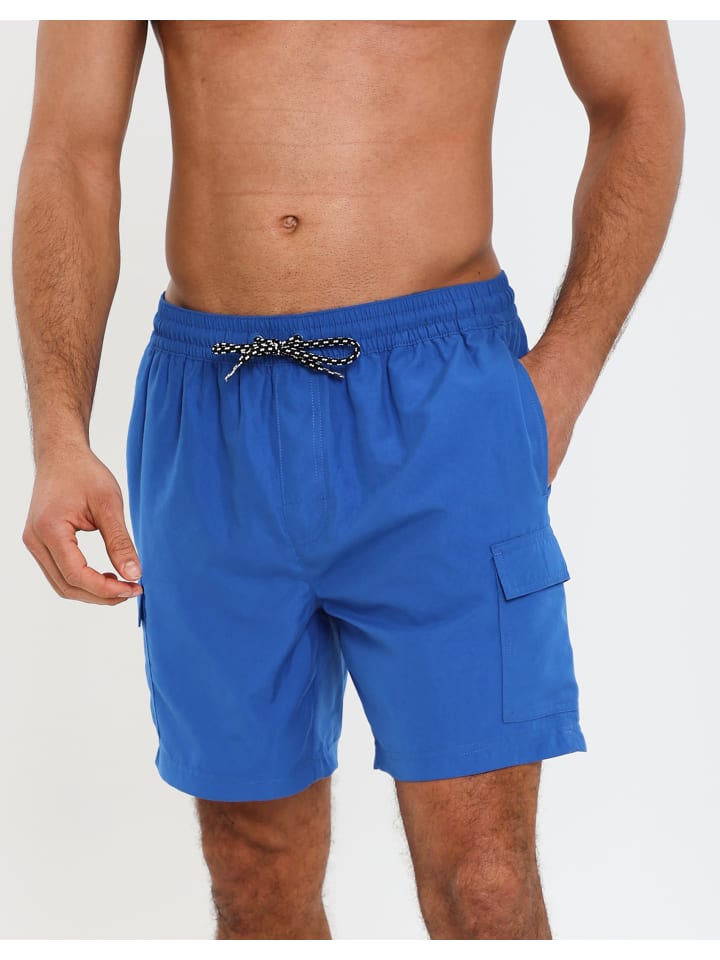 Threadbare Badehose THB Swim Short Saxon in Cobalt günstig kaufen