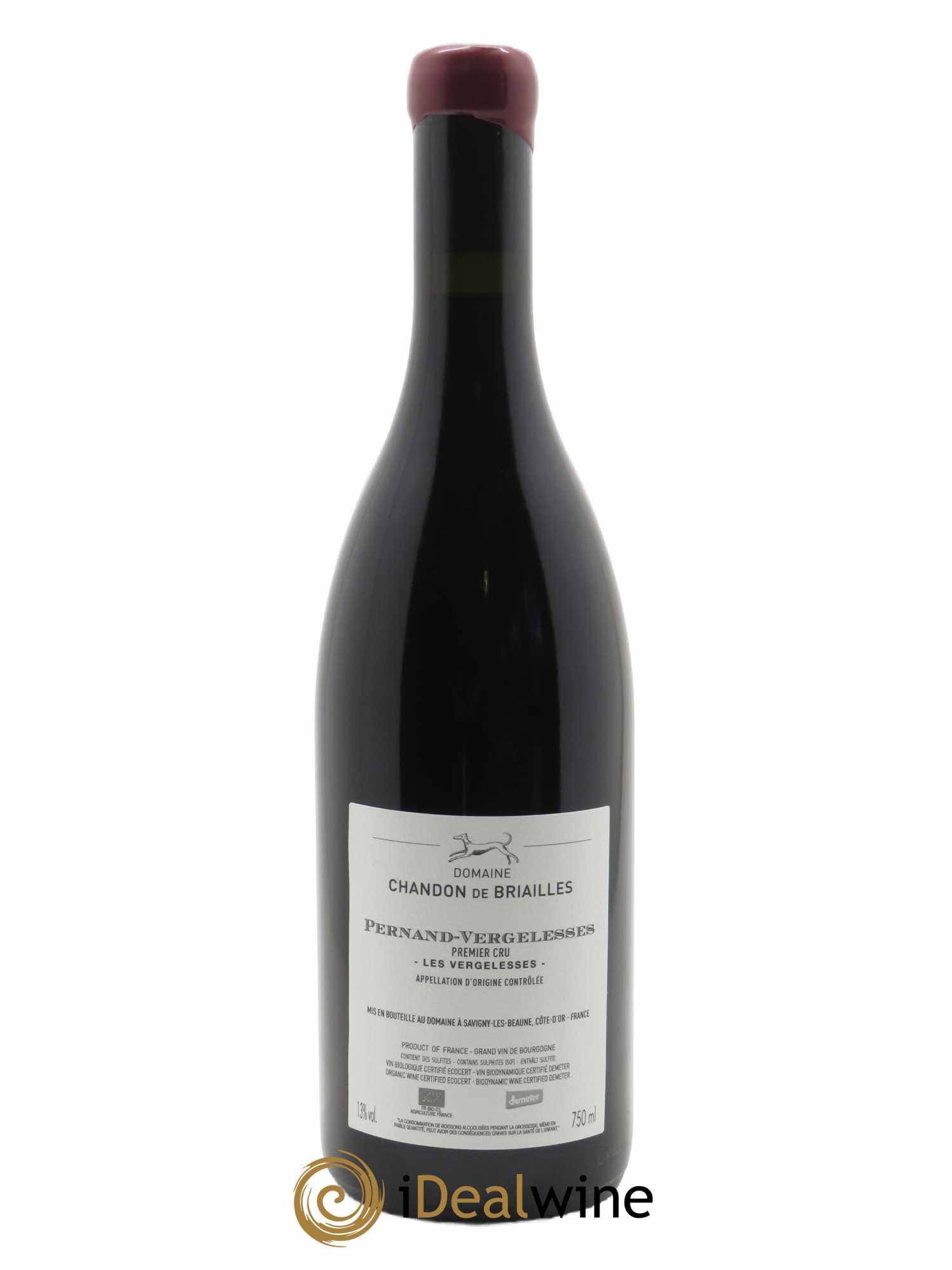 Pernand-Vergelesses 1er Cru Les Vergelesses Chandon de Briailles  2020 - Lot de 1 Bouteille