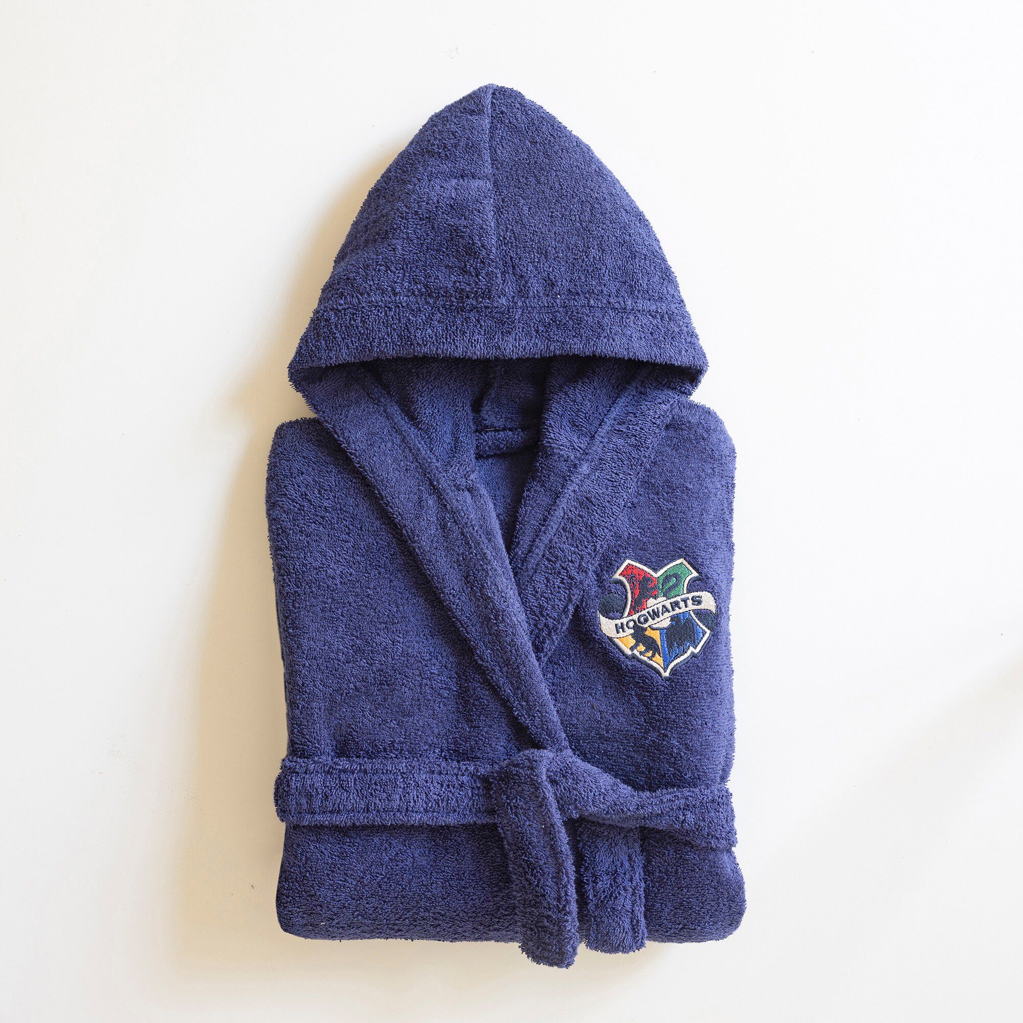 Peignoir de bain enfant Harry Potter col capuche