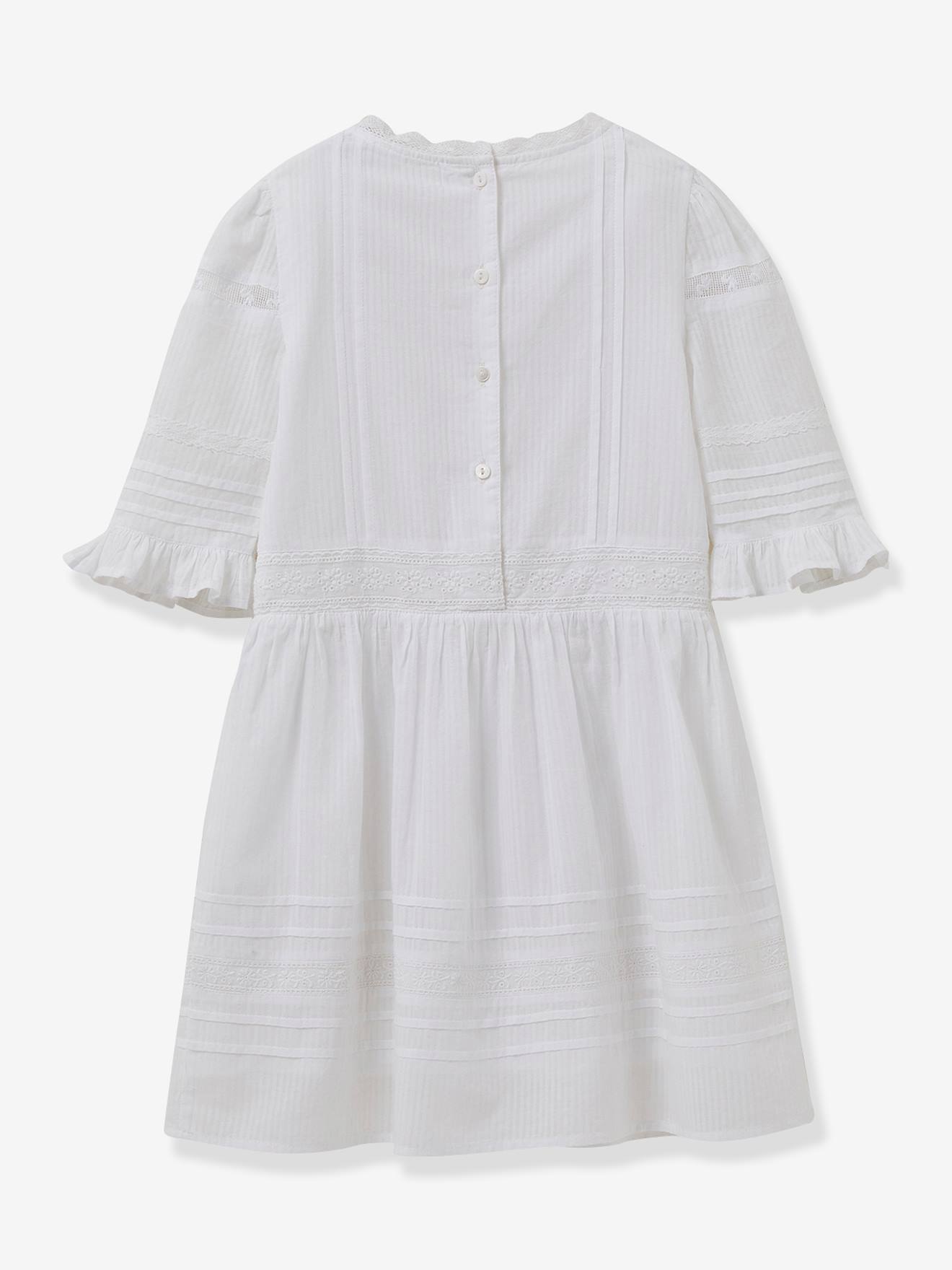 Cyrillus Mädchen Festkleid LISY CYRILLUS - weiß
