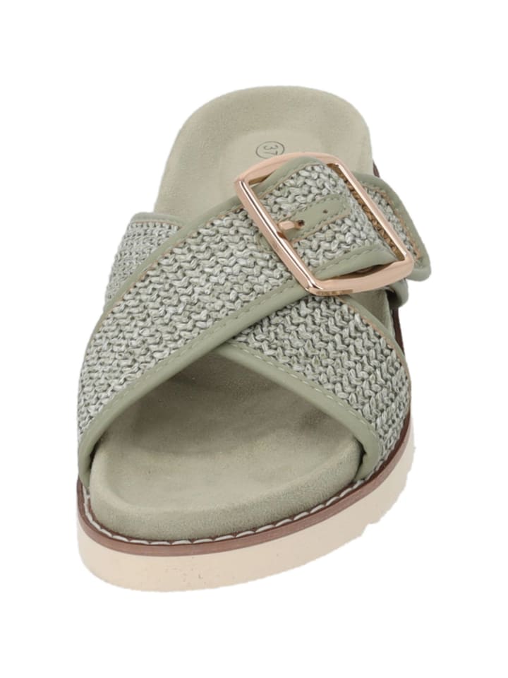 palado Pantoletten in moss green günstig kaufen