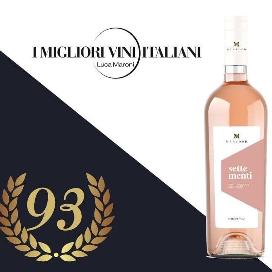 Marzodd Settementi Primitivo Rosato 2020 IGP