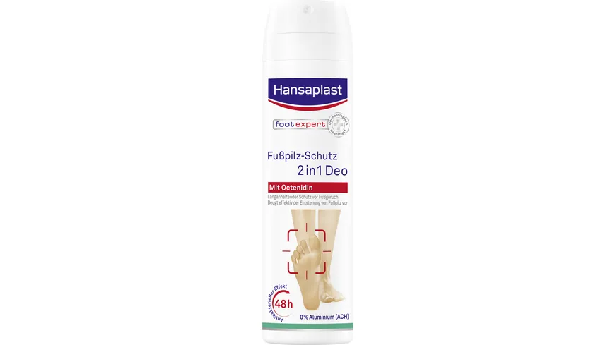 Hansaplast Fußpilzschutzspray 2in1 150 ml