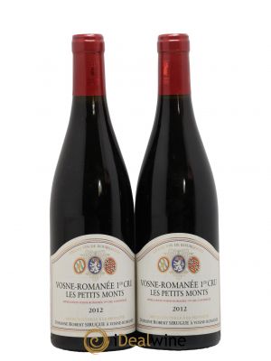 Vosne-Romanée 1er Cru Les Petits Monts Robert Sirugue (Domaine)  2012 - Lot de 2 Bouteilles