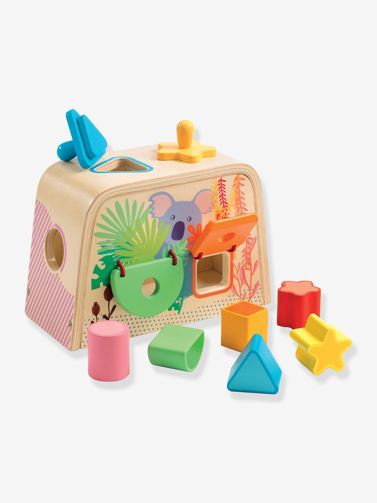 Djeco Baby Sortierbox MULTI BOITA DJECO - natur