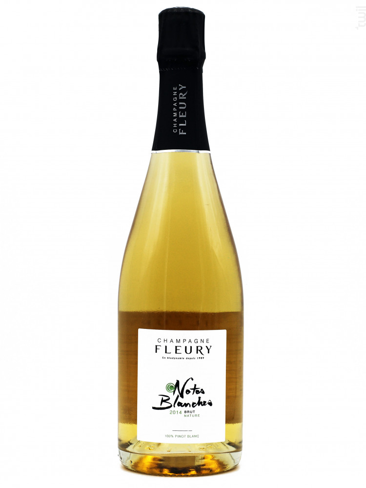 Notes blanches Champagne Fleury