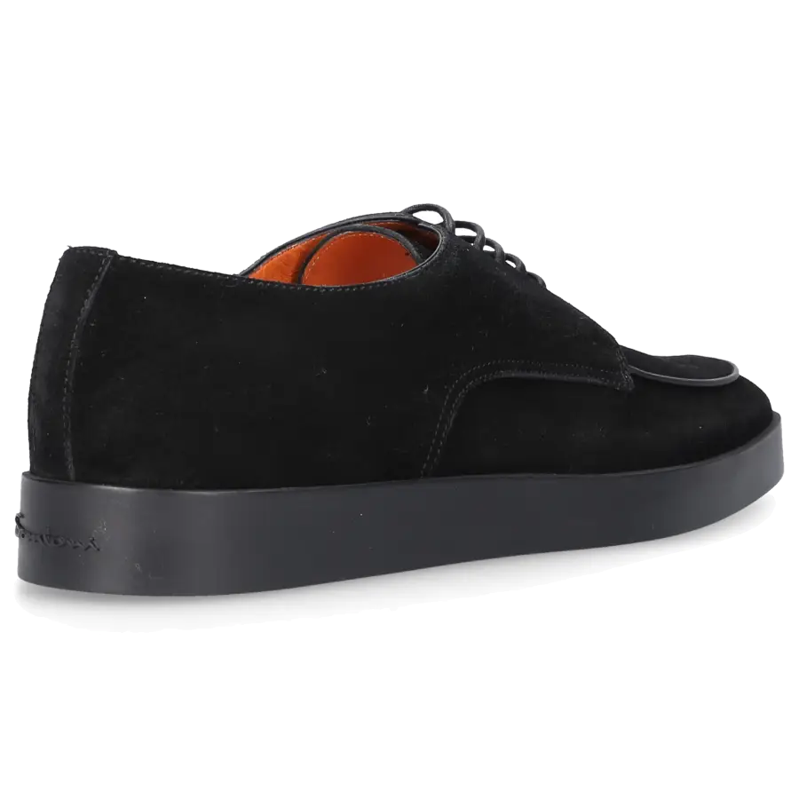 Santoni - Schnürschuhe 16796 schwarz - schwarz