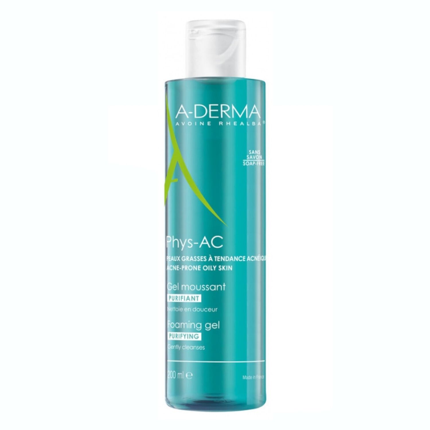 a-derma Phys-Ac Gel Moussant Purifiant