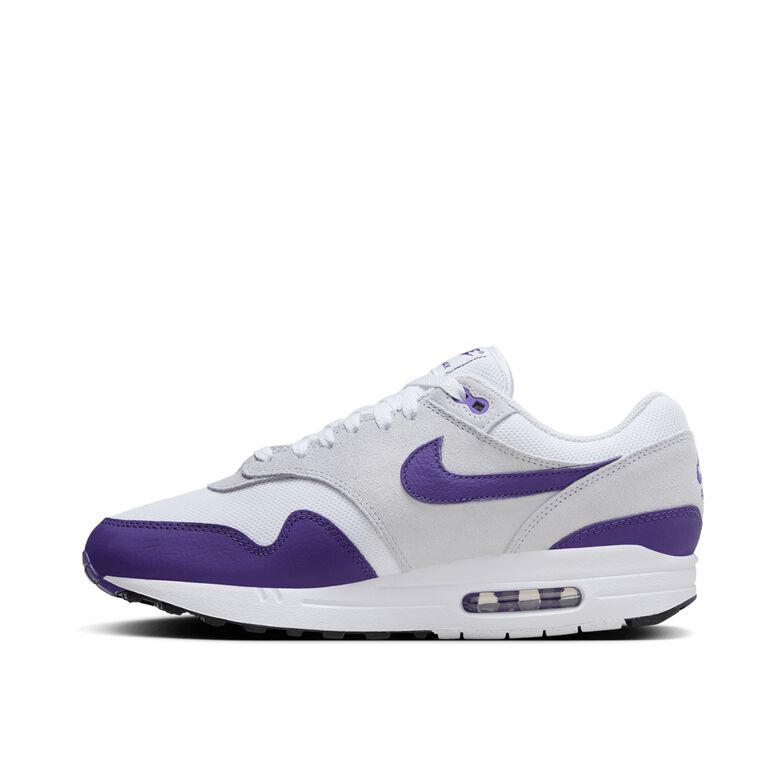NIKE Wmns Air Max 1 SC white/field purple-football grey-black