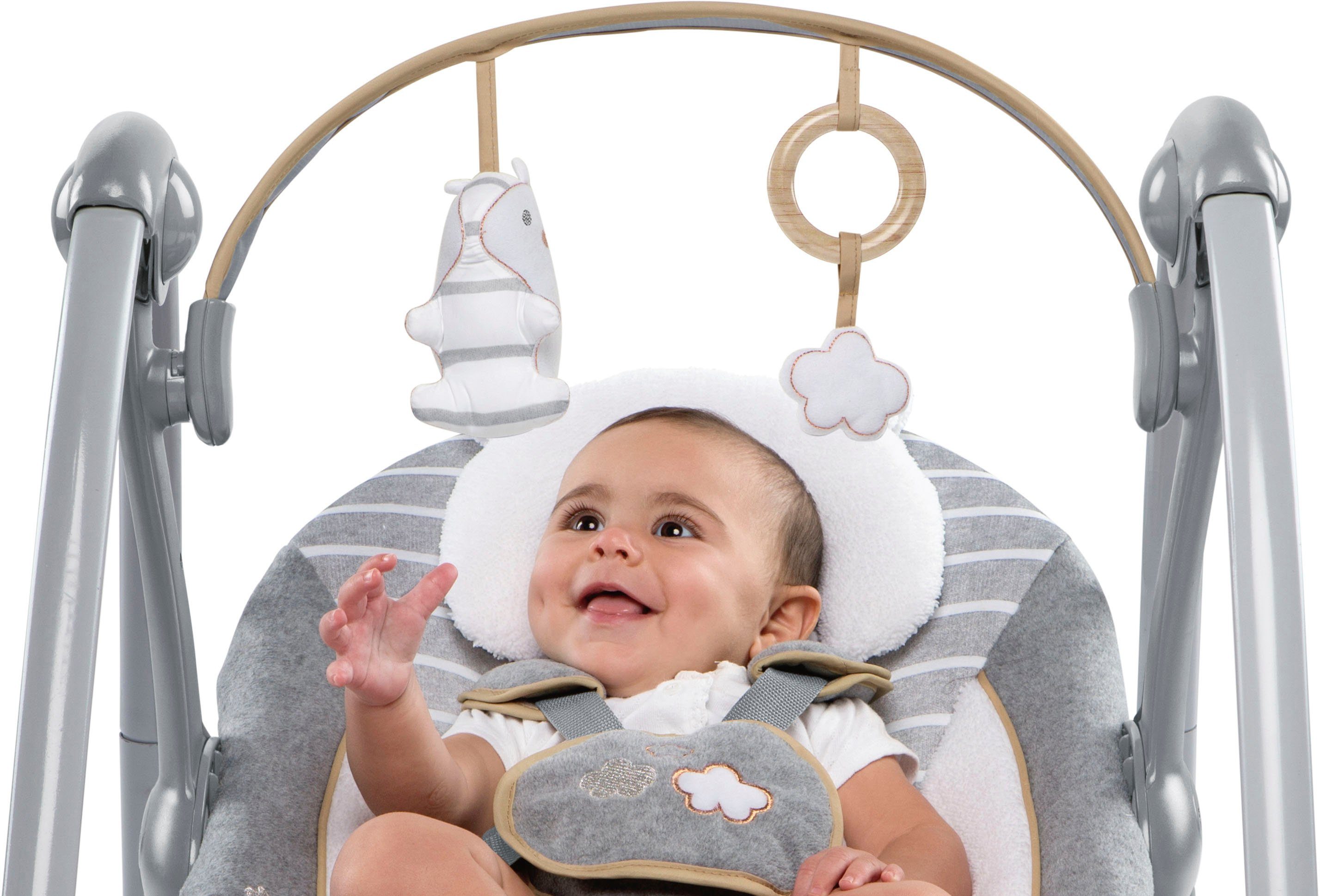 ingenuity Babyschaukel Swing'n' Go, Bella Teddy, tragbar