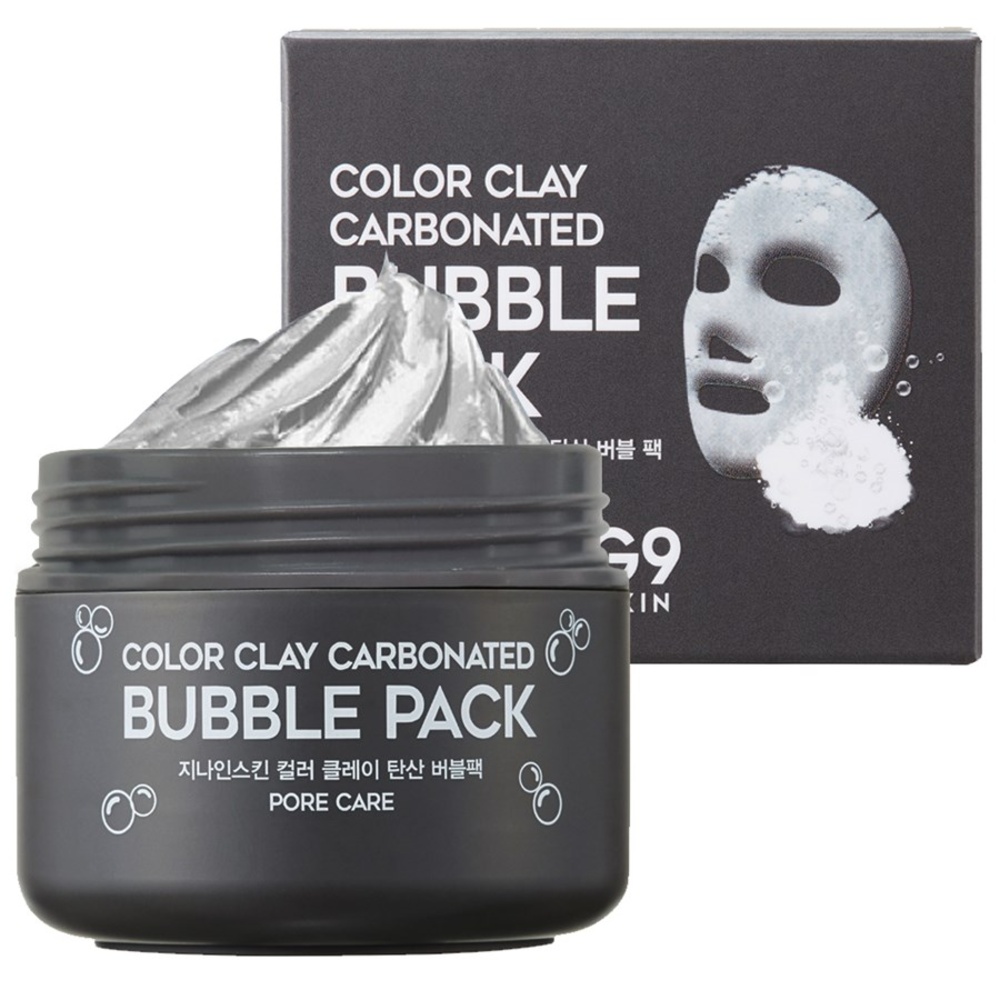 G9 Skin Color Clay Carbonated Bubble Pack Soin visage
