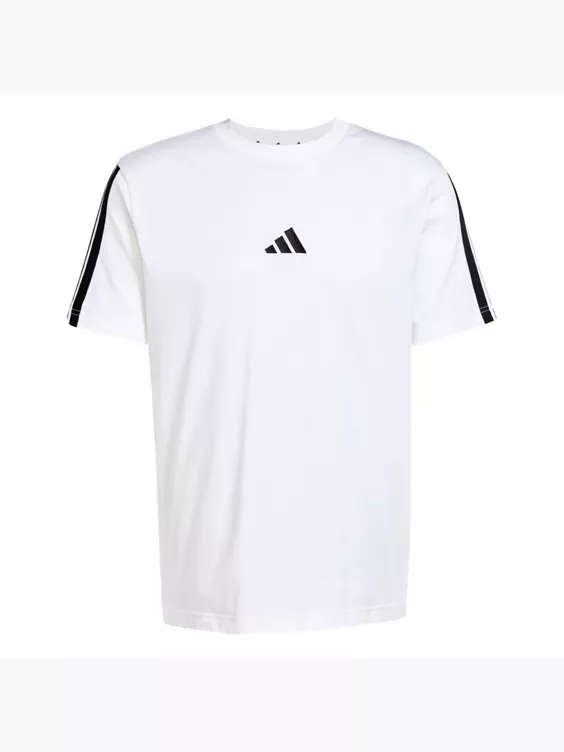 adidas Essentials 3-Streifen Single Jersey T-Shirt