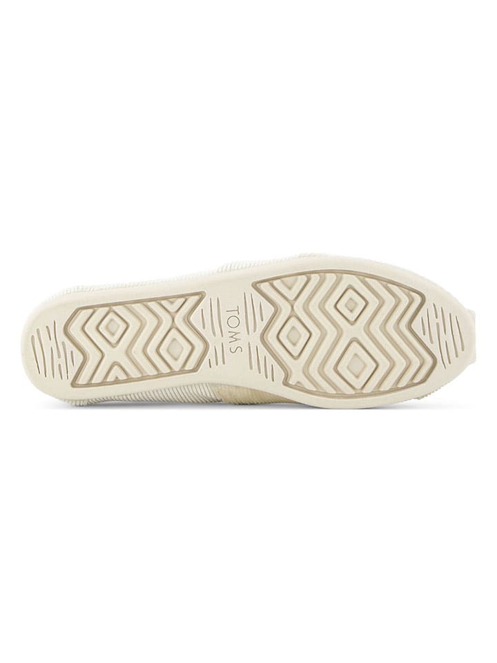 TOMS Espadrilles in Creme günstig kaufen