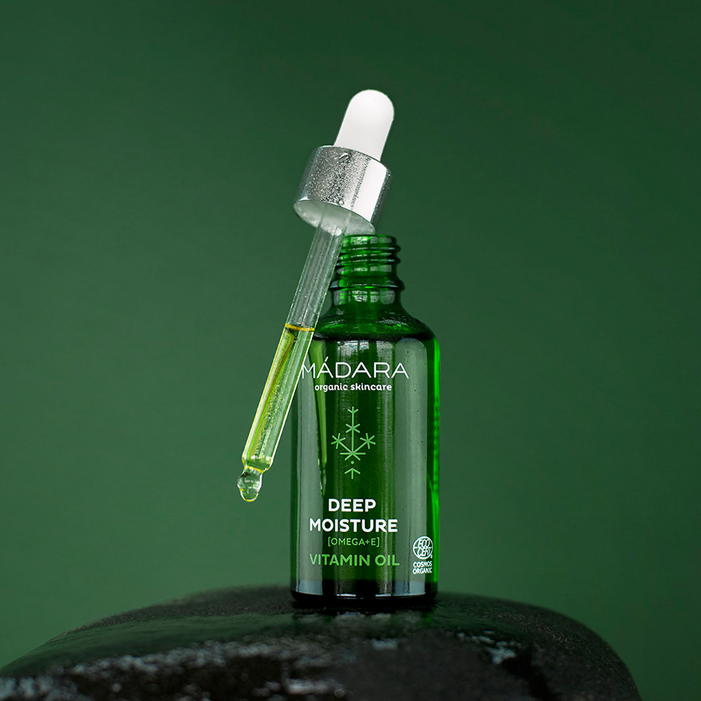 Madara Deep Moisture Vitamin Oil Huile Vitaminée Hydratation Intense