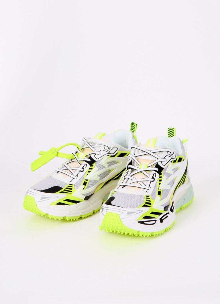 Sneakersy Off-White Ow Be Right Back z detalami z siateczki