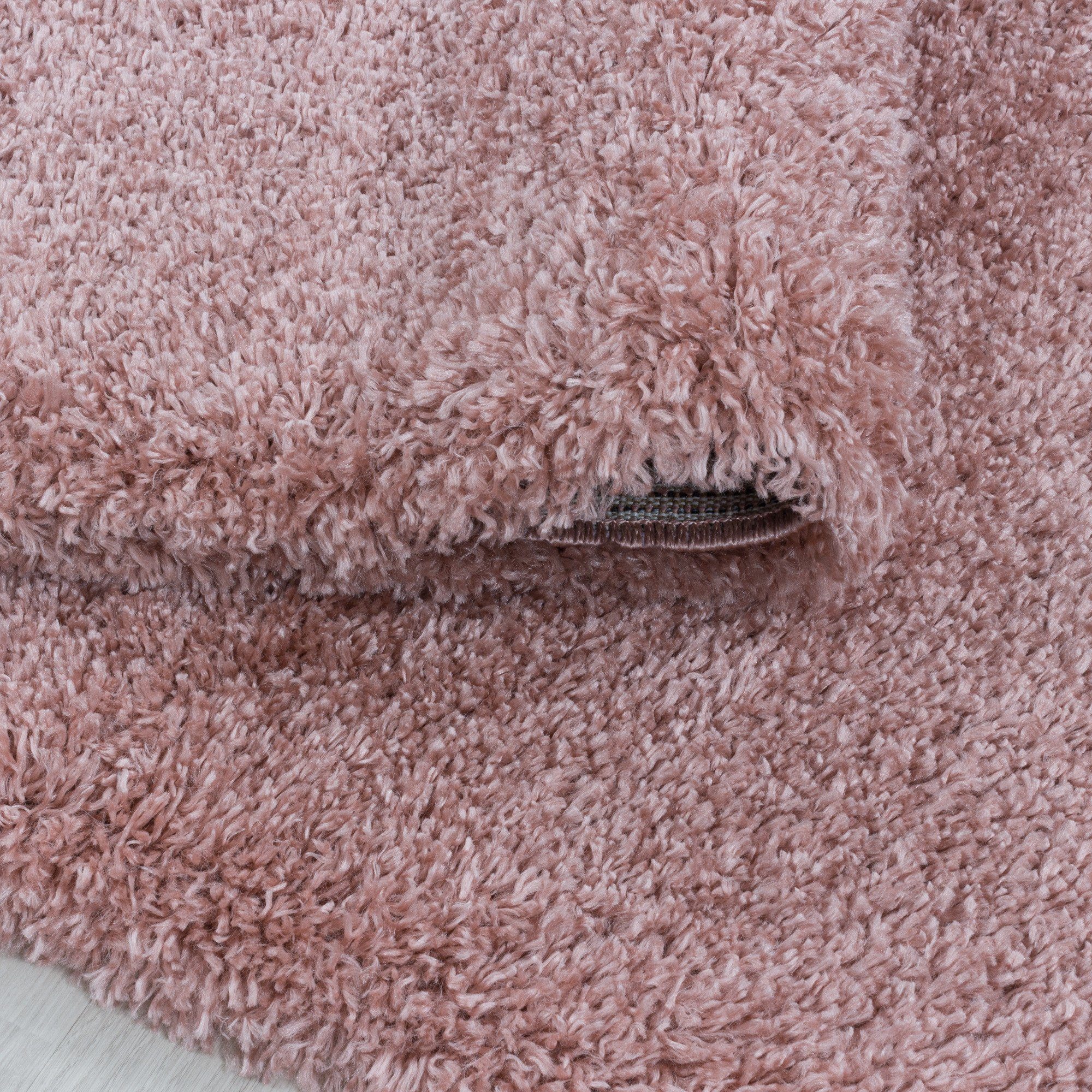 Hochflor-Teppich Teppich für den Flur oder Küche Unicolor - Einfarbig, Ayyildiz Teppiche, Läufer, Höhe: 10 mm