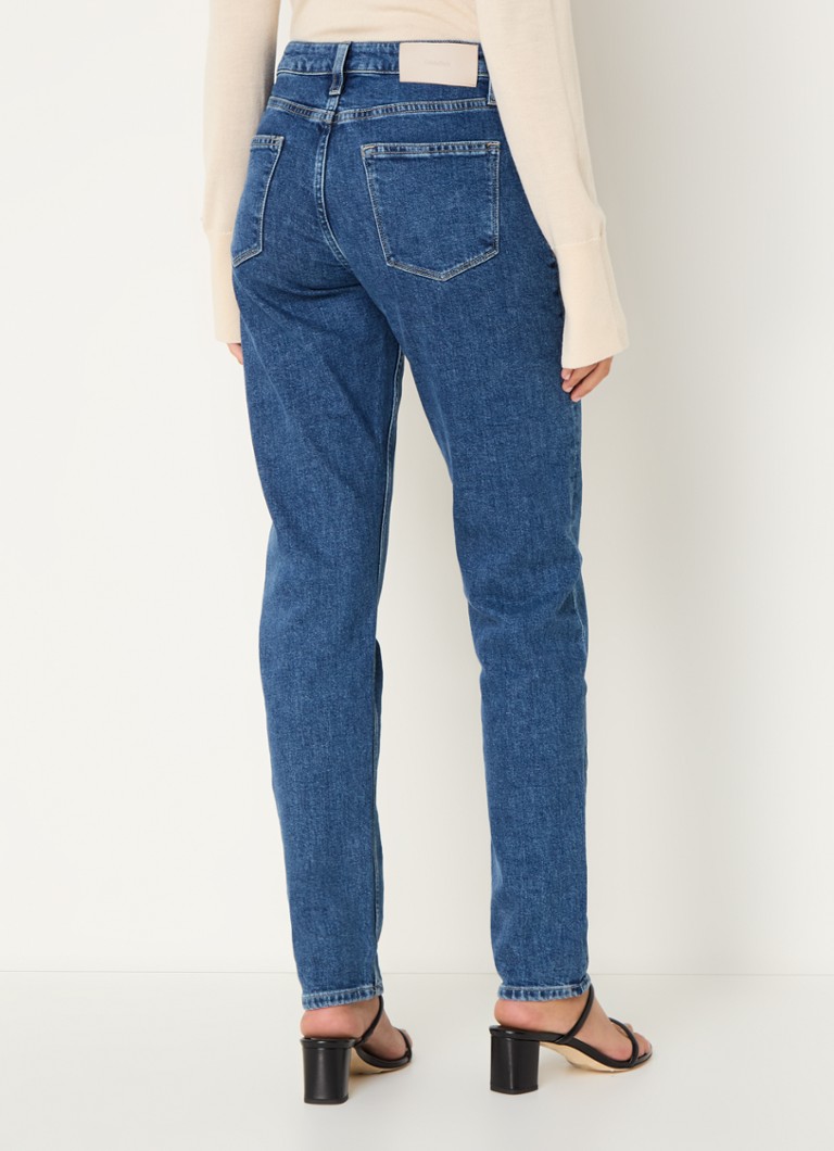 Jeans slim a vita media Calvin Klein, lavaggio scuro