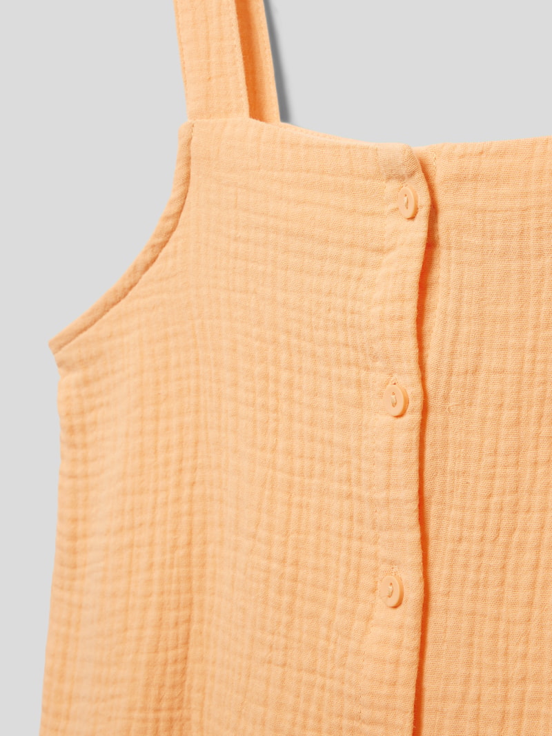 Top mit Muschelsaum Modell 'KOGTHYRA' in orange