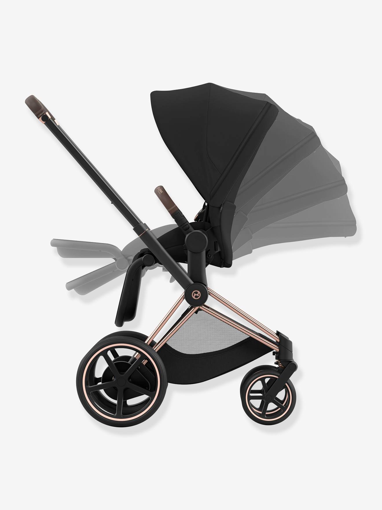 Cybex Sitzpaket für Kinderwagen e-Priam 2 & Priam 4 CYBEX - schwarz