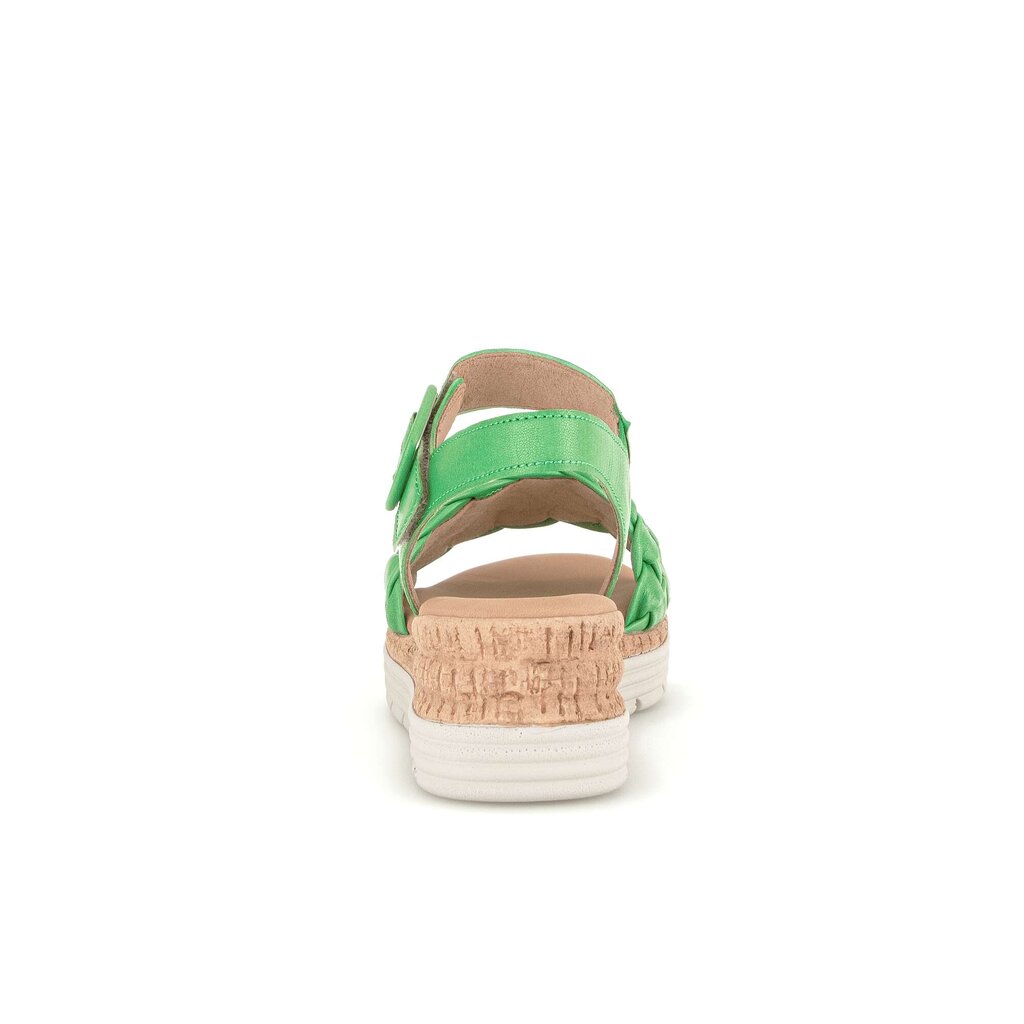 Gabor comfort Keilsandalette grün