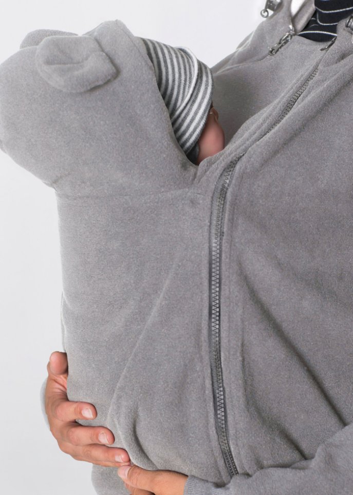 Umstands-Fleecejacke/Trage-Fleecejacke