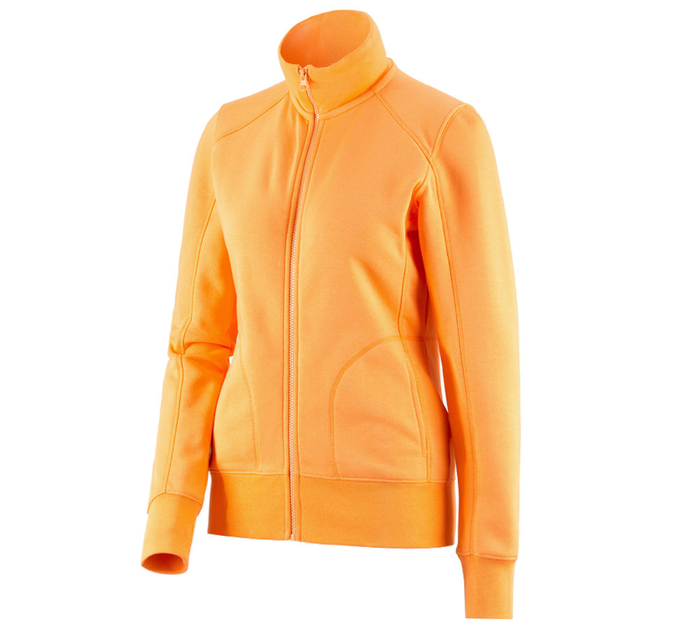 e.s. Sweatjacke poly cotton, Damen