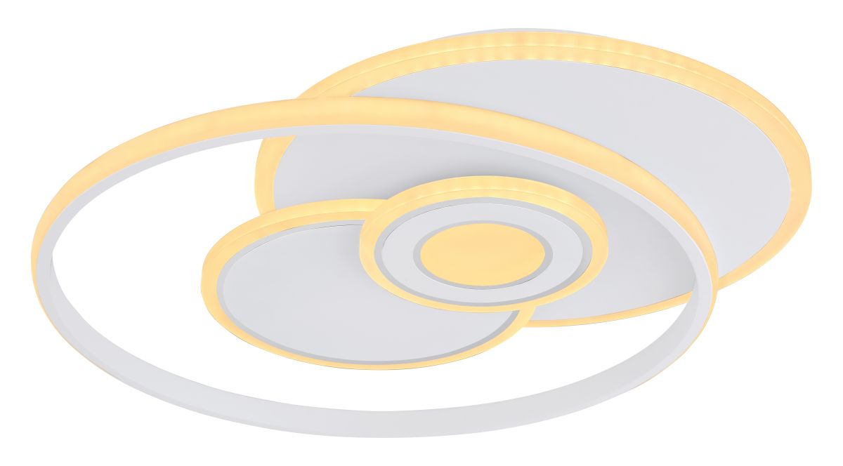 Globo LED Deckenleuchte Roderick 54,5 x 46 cm
