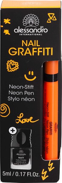 Alessandro Graffiti Neon Set Nagellack-Set