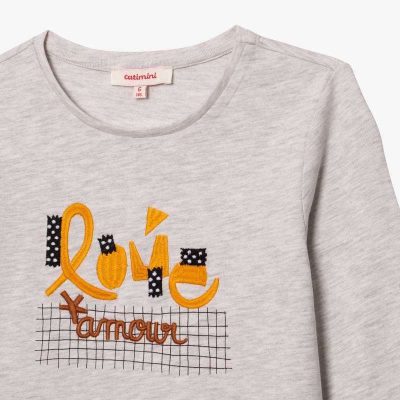 Tee-shirt fille brodé Catimini
