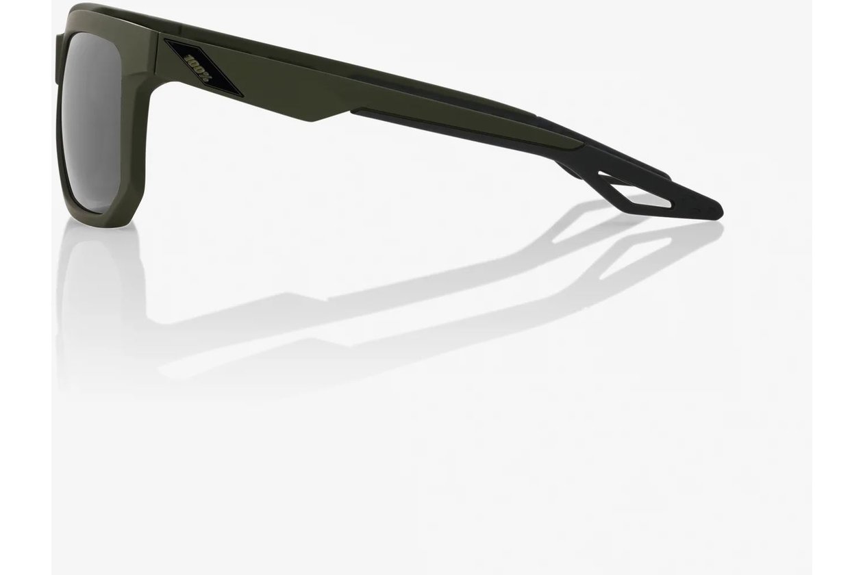 100 Percent Centric Soft Tact Army Green / Black Mirror Lens