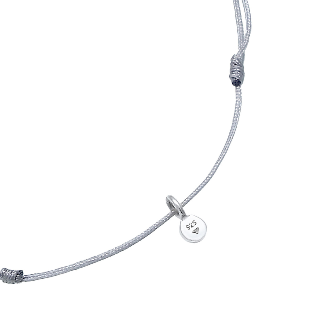 Elli Elli Bracelet Femme Basic Nylon Adjustable avec perles d'eau douce de culture en  Bracelet