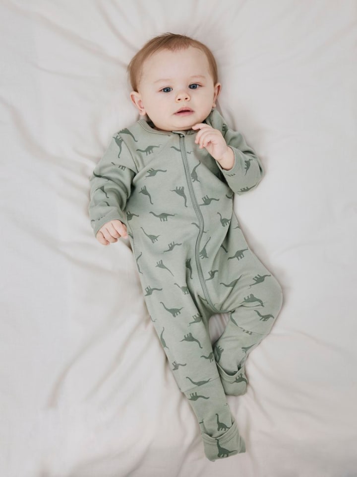 name it Schlafstrampler NBMNIGHTSUIT DINO in agave green günstig kaufen