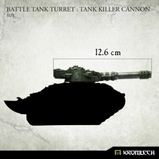 Battle Tank Turret: Tank Killer Cannon