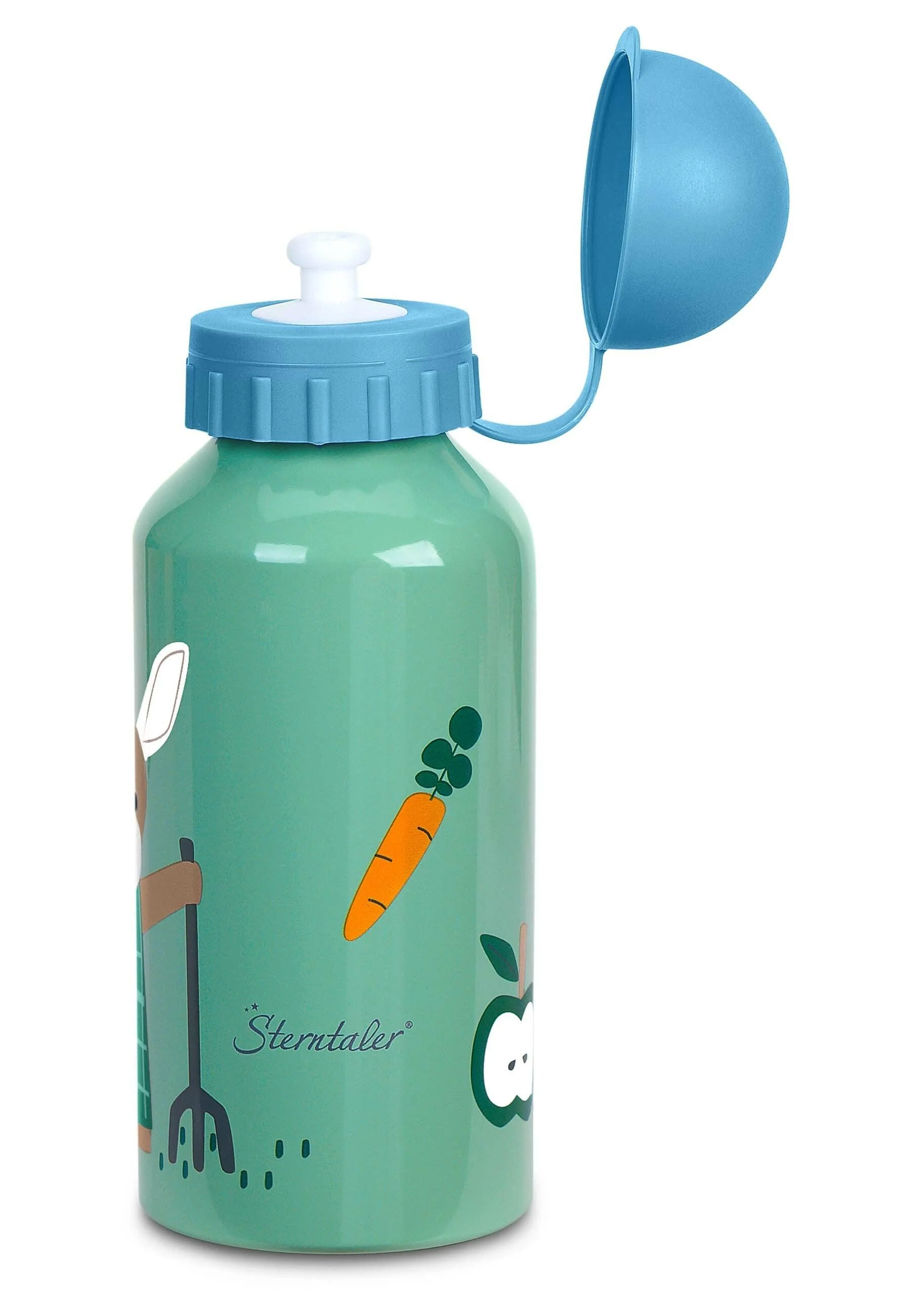 Trinkflasche Esel Emmilius in Grün für 400 ml