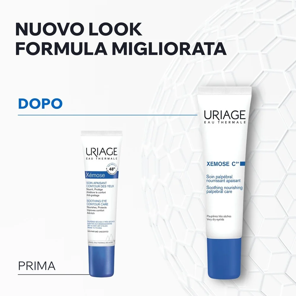 XÉMOSE C8+ Verzachtende Oogcontourcrème - Hydraterende Oogcontour