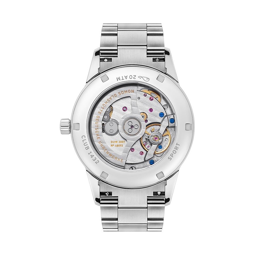 Nomos Glashütte Unisexuhr Club Sport neomatik 39 Tabac