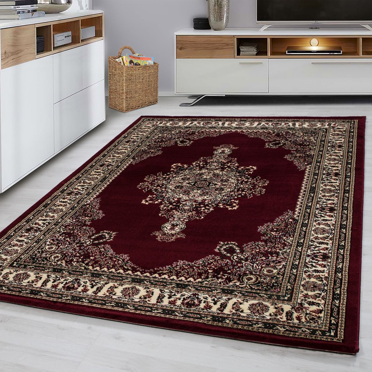 Ayyildiz Teppich, MARRAKESH 0297, RED, 120 x 170 cm