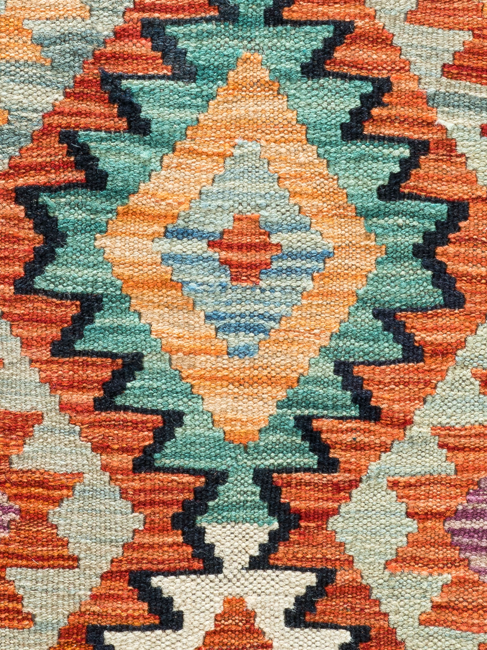 Afghan Kelim ca. 72 x 122 cm, Unikat / Einzelstück
