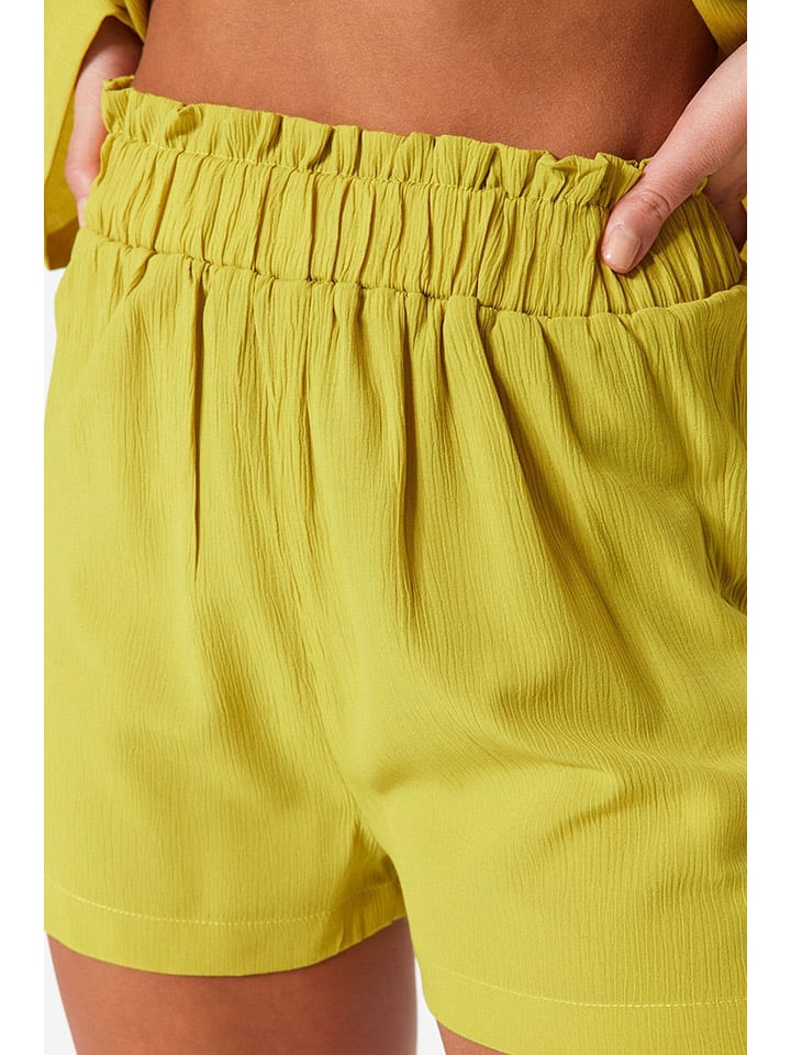 trendyol 2tlg. Outfit in Limette günstig kaufen