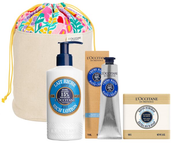 L'OCCITANE Geschenkset reichhaltige Routine Pflegeset