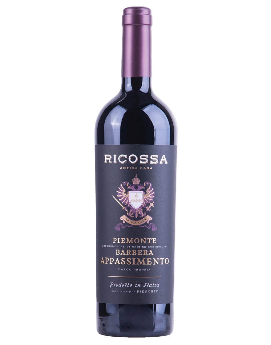 Piemonte DOC Barbera Appassimento 2021 Ricossa 0,75 ℓ