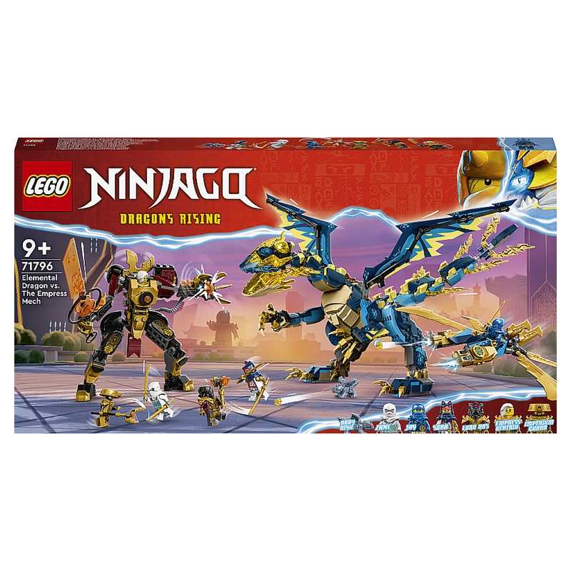 71796 Le dragon élémentaire contre le robot de limpératrice, LEGO Ninjago