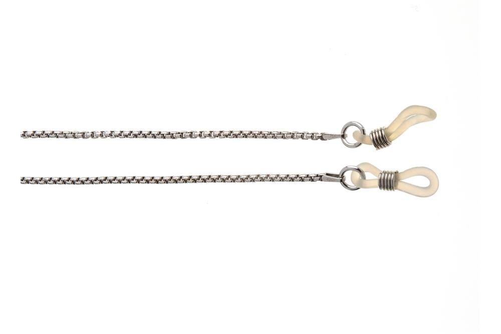 Silberkettenstore Brillenkette Brillenkette No. 3 - 925 Silber, Länge wählbar von 65-110cm